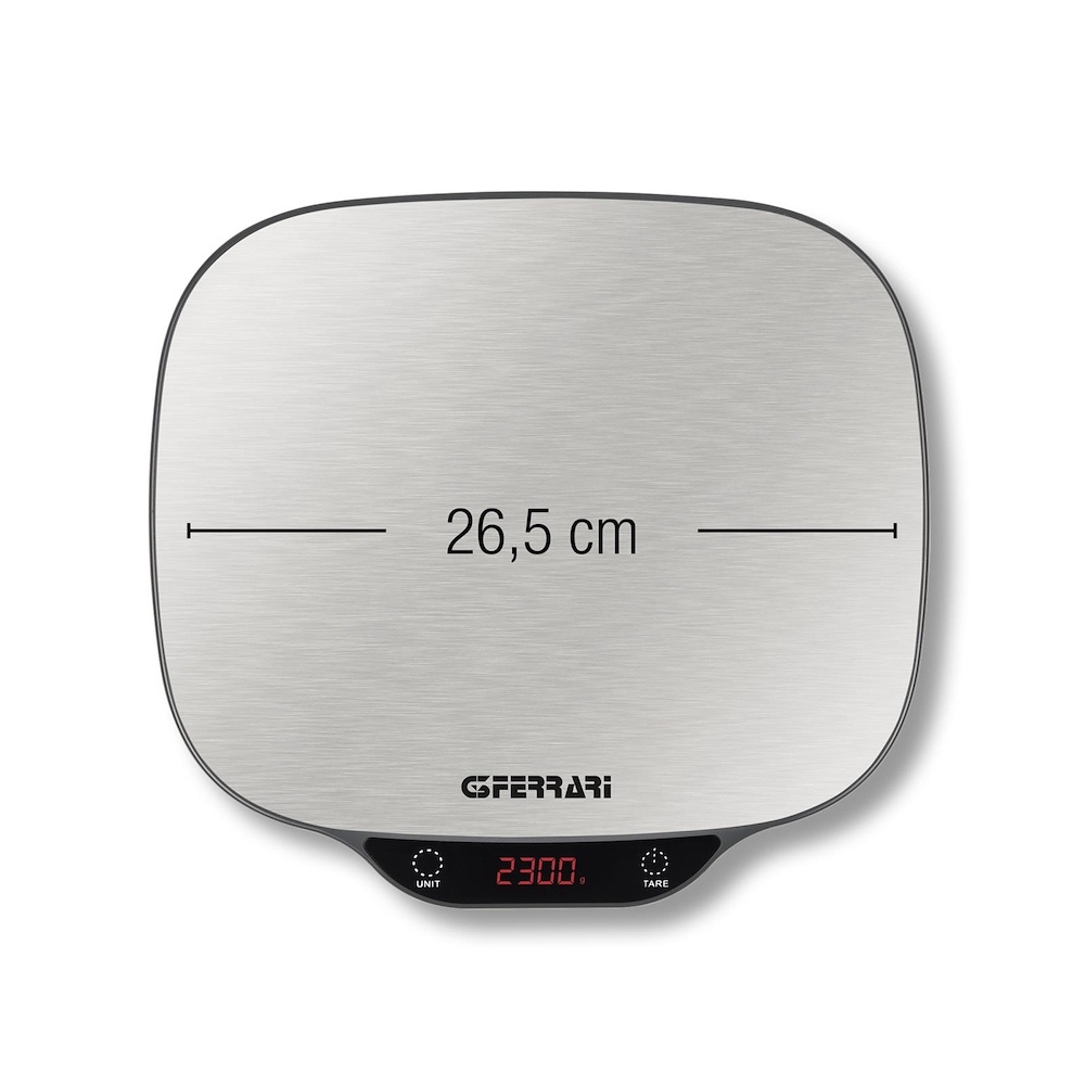 G3 FERRARI G2009600 - G3 Elektronische Küchenwaage "Patty"