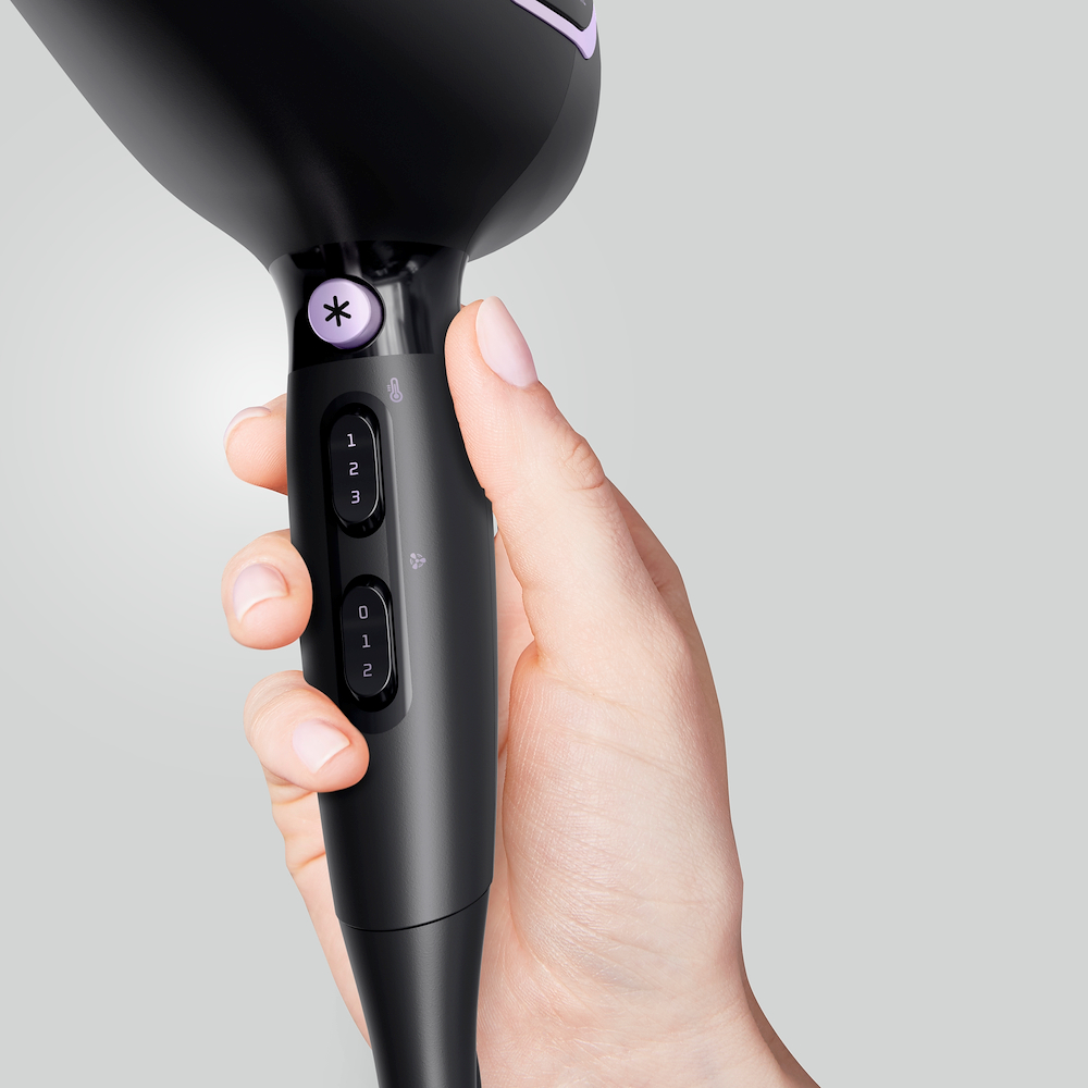 ROWENTA CV7210 - Asciugacapelli 2200W con motore AC