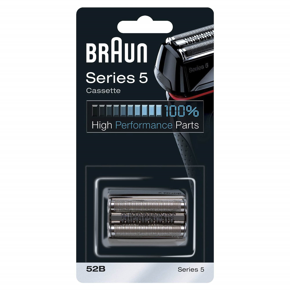 BRAUN COMBI52BNERO - Braun Kombipack 52B Scherkopf und Klingenblock in Schwarz