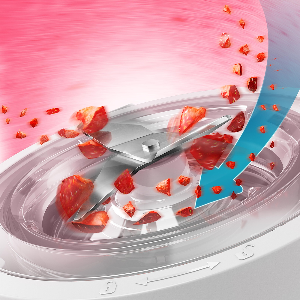 PHILIPS HR2041 - Frullatore Philips 450W con tritaghiaccio