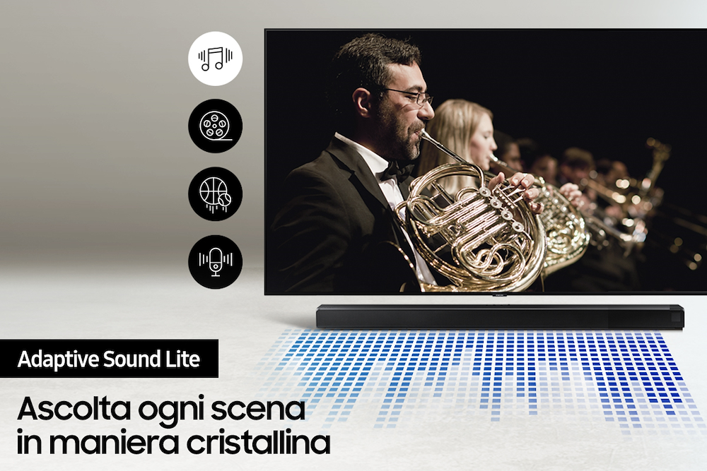 SAMSUNG HWA450ZF - Samsung HW-A450 Soundbar 2.1 canali con subwoofer