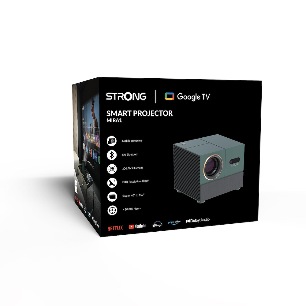 STRONG MIRA1 - Proiettore LCD FHD 40-150"
