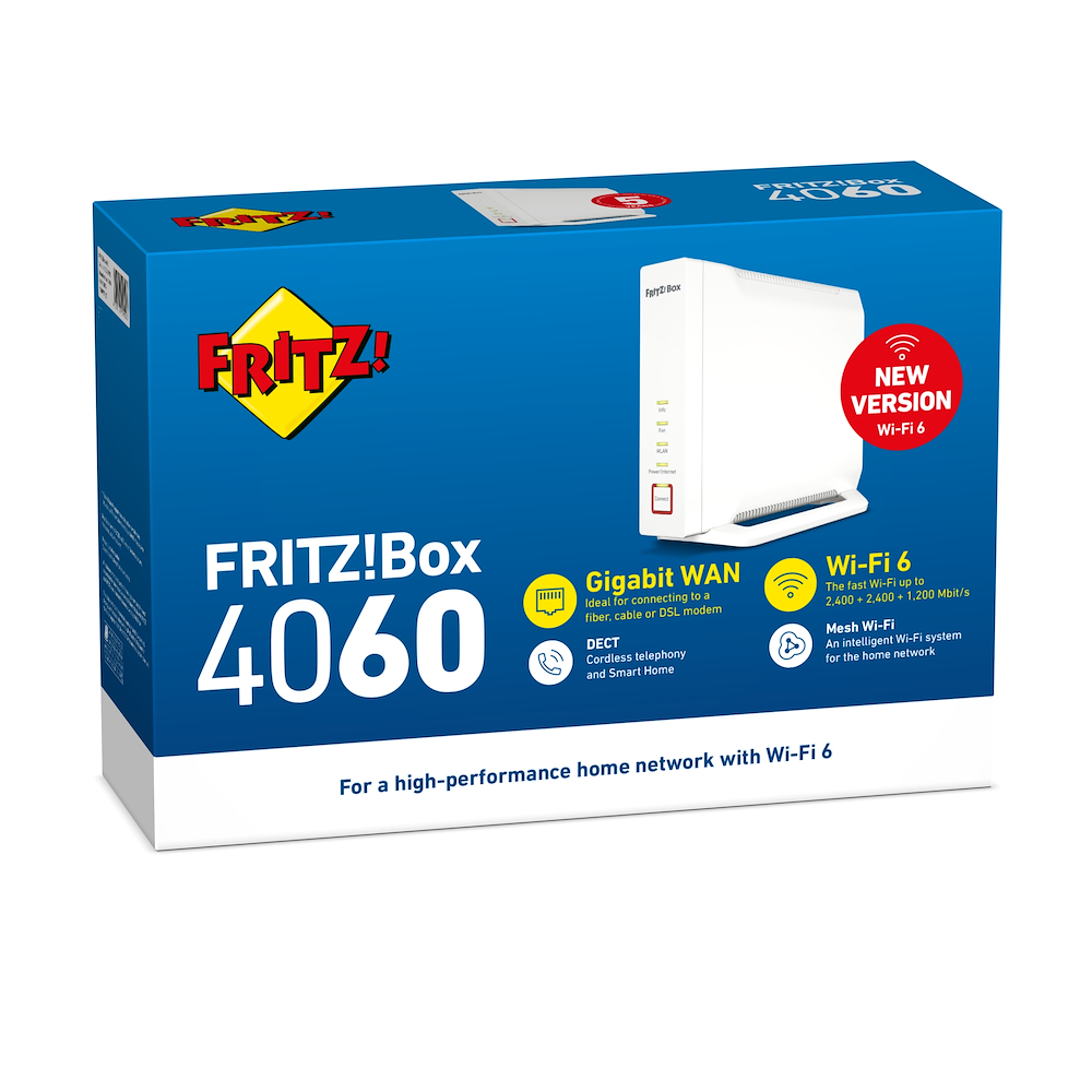 FRITZ! 20002952 - Box 4060 Router Wi-Fi 6