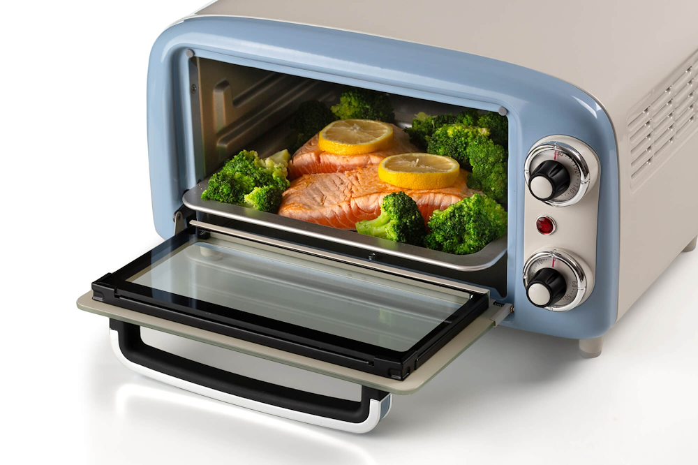 ARIETE 3919CELESTE - Vintage Elektroofen 800W Himmelblau