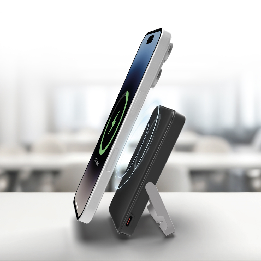 SBS TEBB5000MAGSTAND - Power bank 5000mAh con supporto