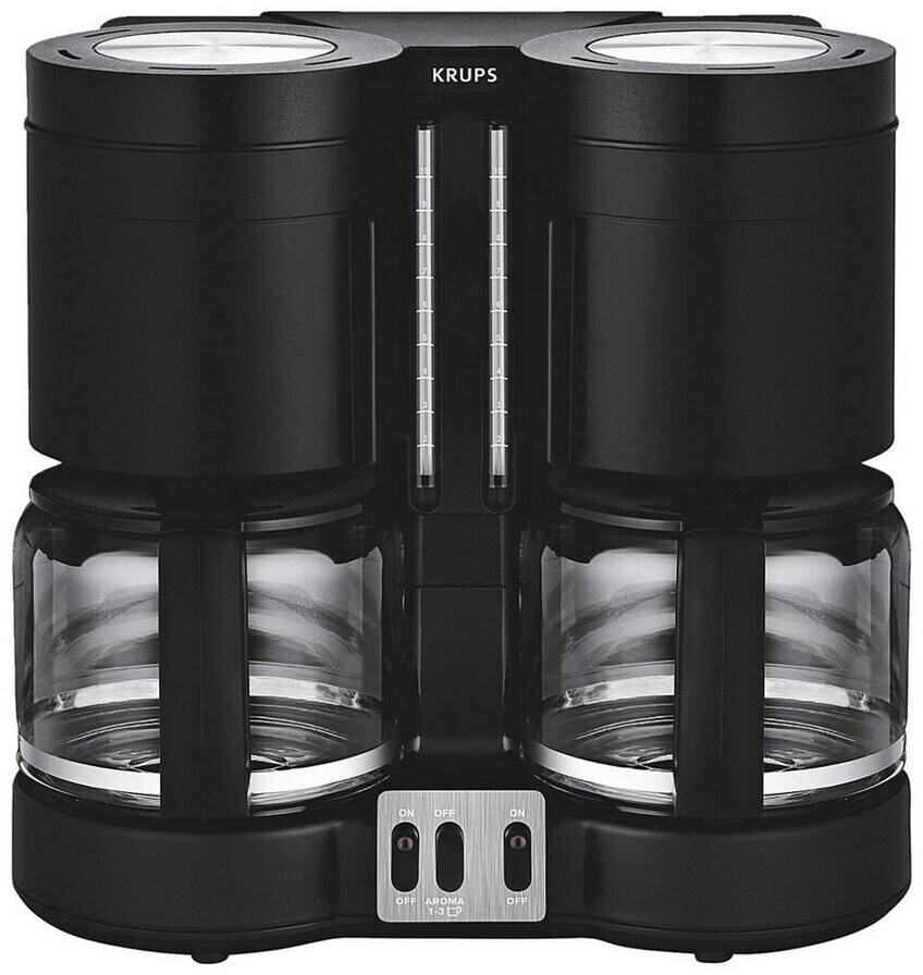 KRUPS KM8508 - Duothek Plus KM8508 Doppel-Filterkaffeemaschine