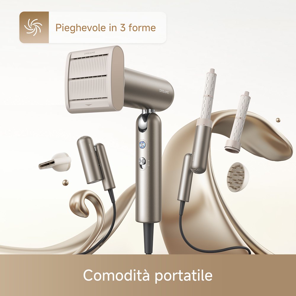 DREAME DREHD51PROGL - PHON 1300W POCKET PRO GOLD