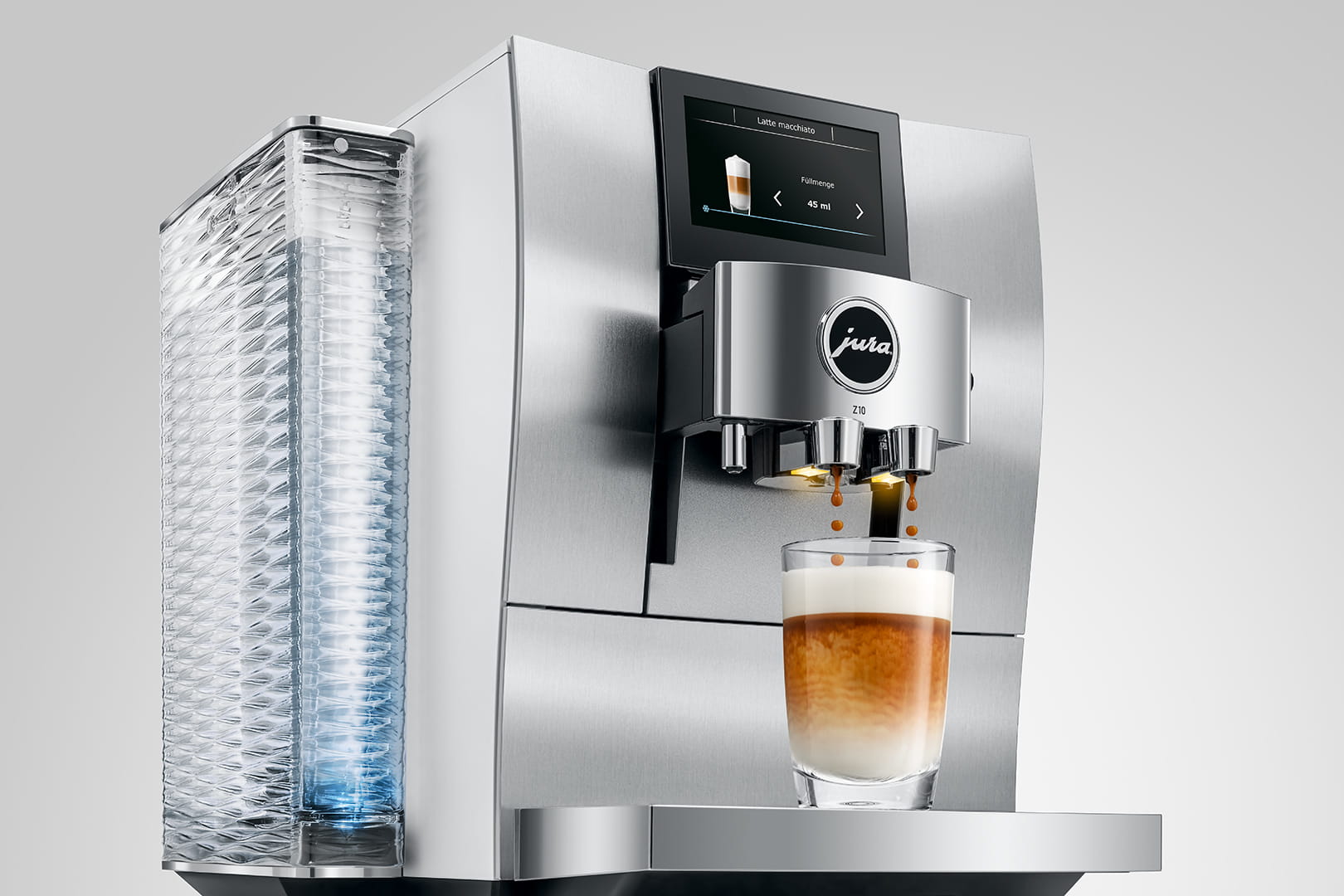 JURA Z10ALUMINIUMWHITE - Macchina caffè Aluminium White