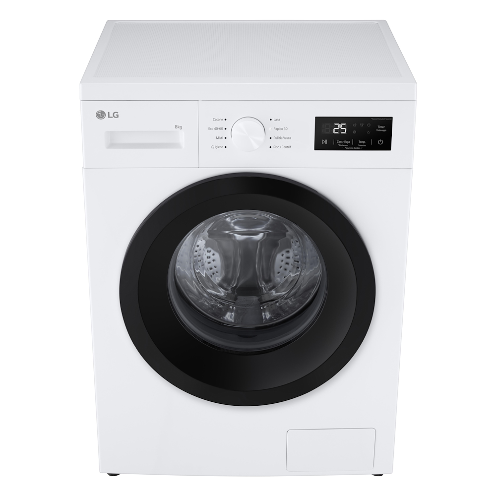 LG F4NA10S8NWK - Lavatrice slim 7kg Classe A