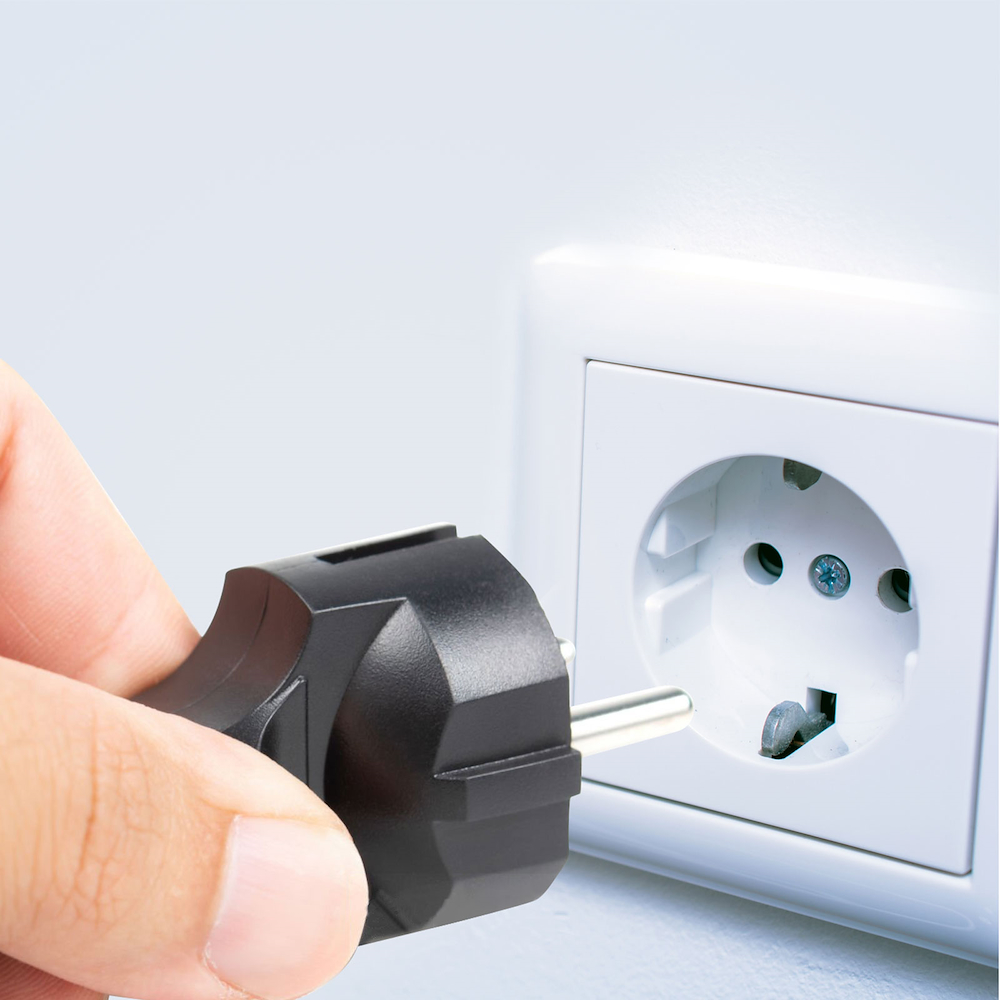 EKON ECITSCHUKO15K - Schuko-Stromkabel 1,5 m