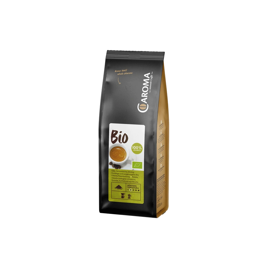 CAROMA EP-D-K-BF-250-GE - Bio Kaffee 100% Arabica gemahlen