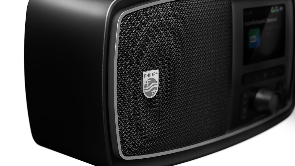 PHILIPS TAV2000DB - Tragbares Radio Bluetooth Schwarz