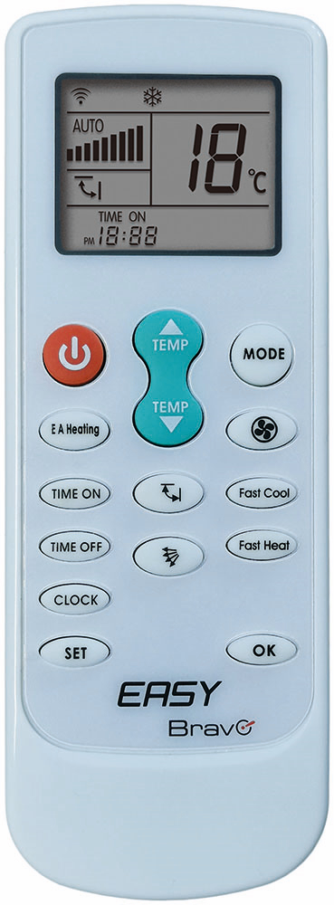 BRAVO 92102155 - Universalfernbedienung für Bravo Klimaanlagen