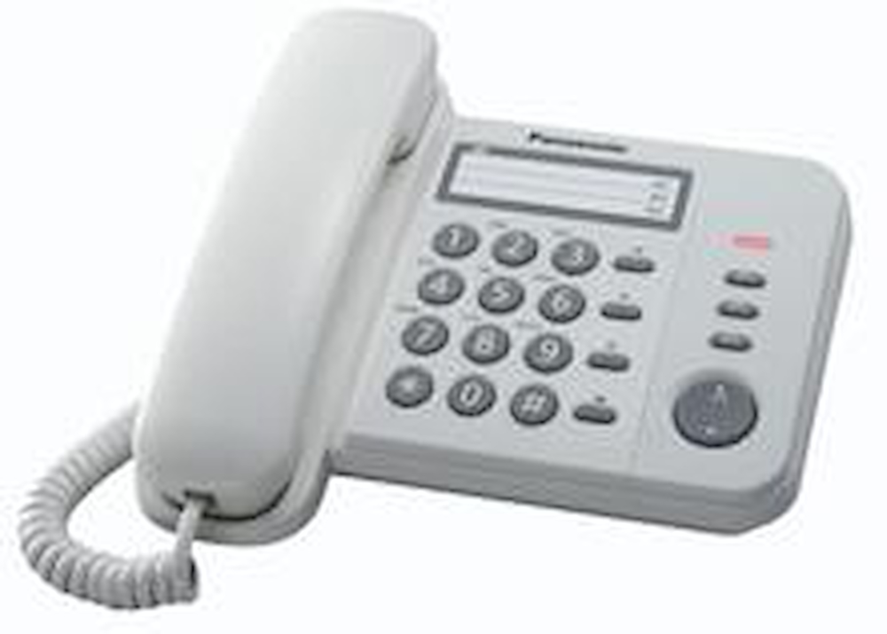 PANASONIC KXTS520EX1W - Telefono fisso Panasonic KX-TS520 Bianco