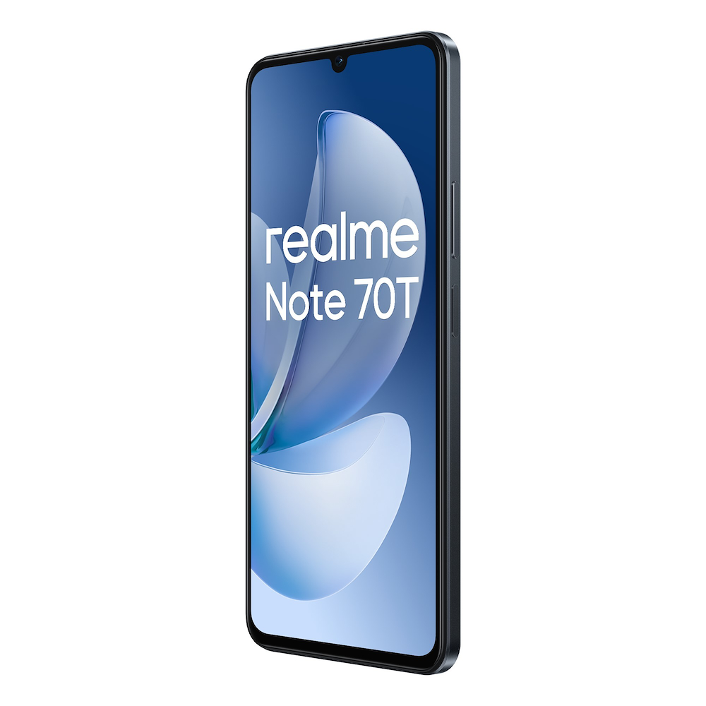 REALME NOTE70TOBSIDIANBLACK - Smartphone Note 70T Obsidian Schwarz