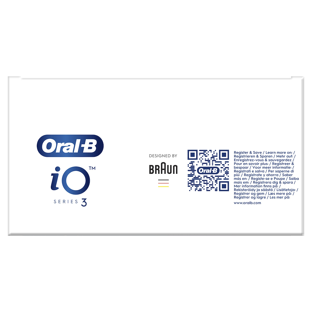 ORAL-B IO3BLACK - Oral-B iO 3 Elektrische Zahnbürste Schwarz