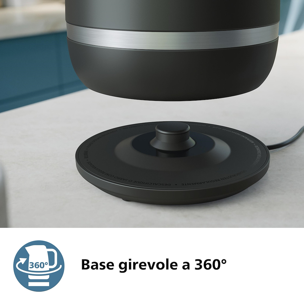 PHILIPS HD9396 - Philips Wasserkocher 2200W Schwarz