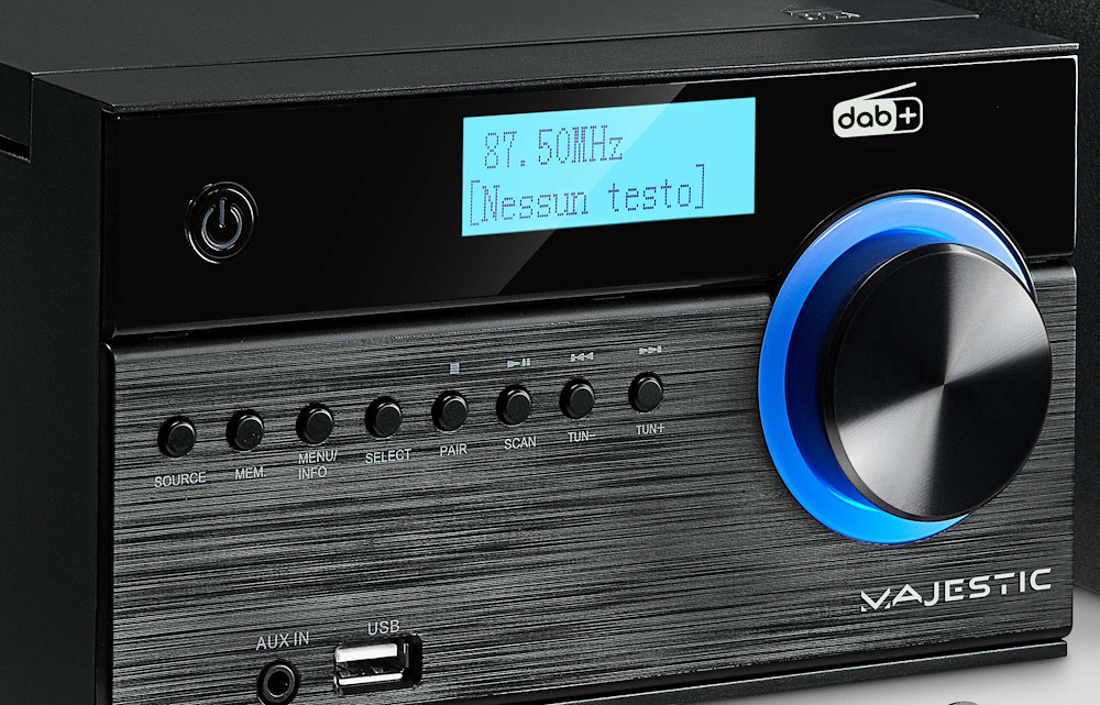 MAJESTIC AH2350BTMP3USBDAB - AH2350BT MP3 USB DAB Radio