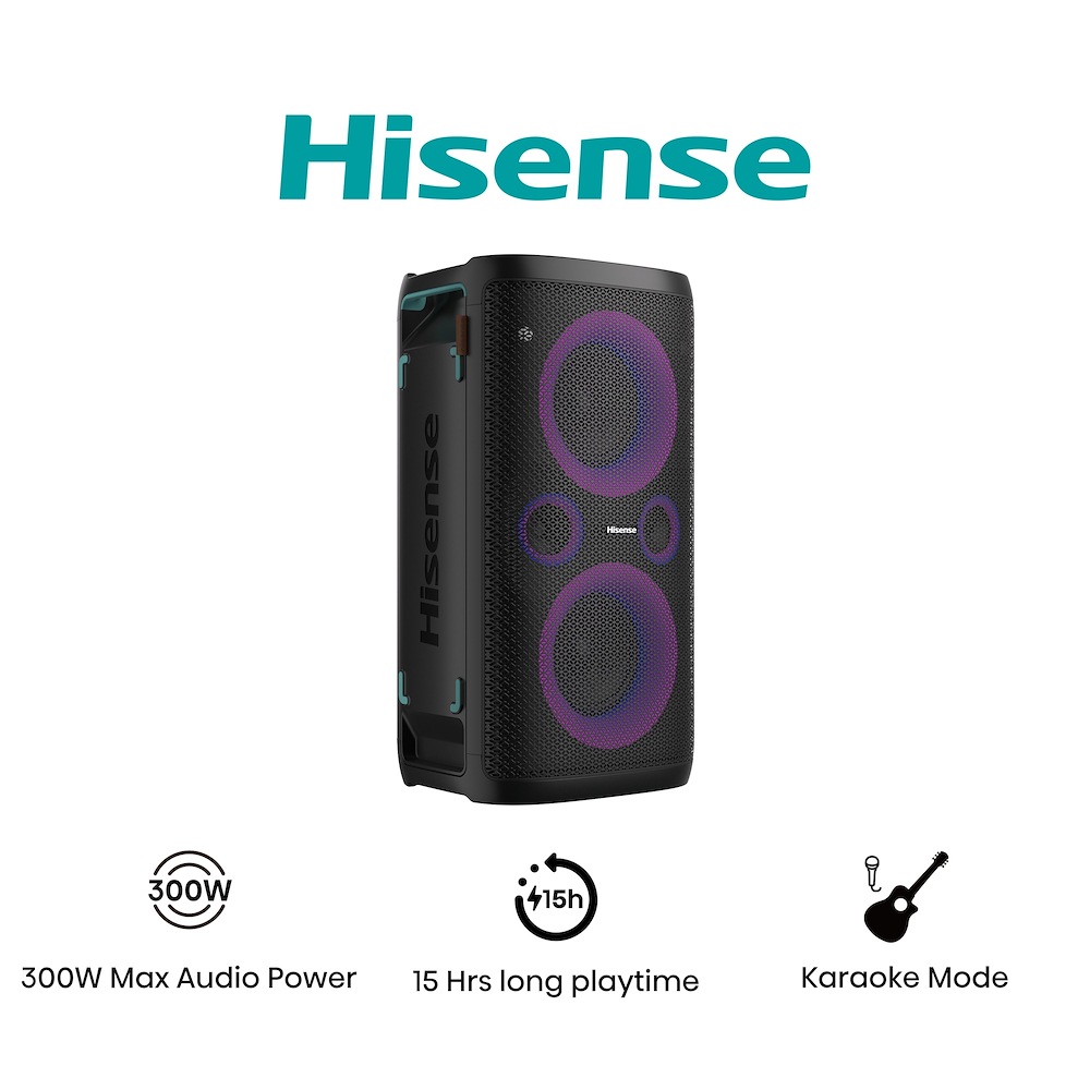 HISENSE PARTY STORM - Speaker Bluetooth 300W
