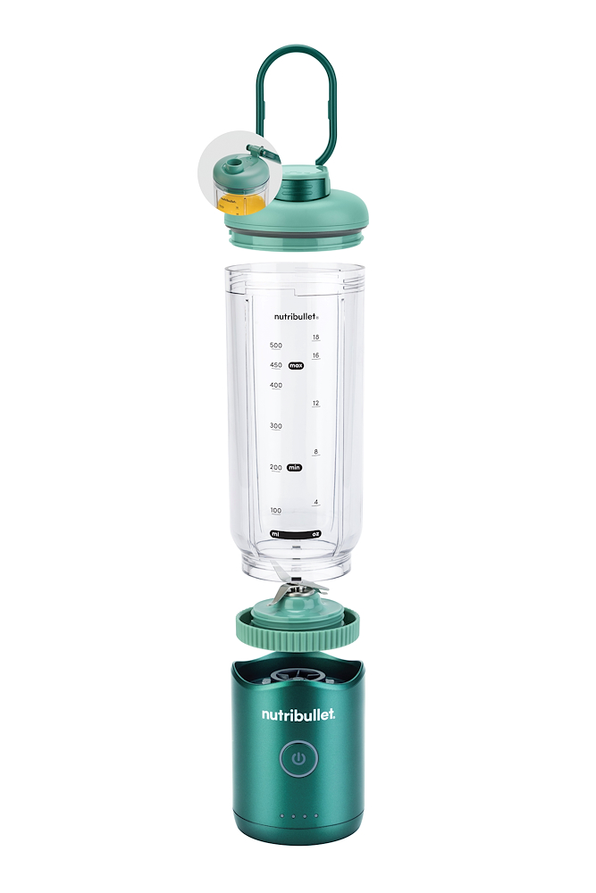 NUTRIBULLET NBP013GR - Frullatore Portatile Verde Flex