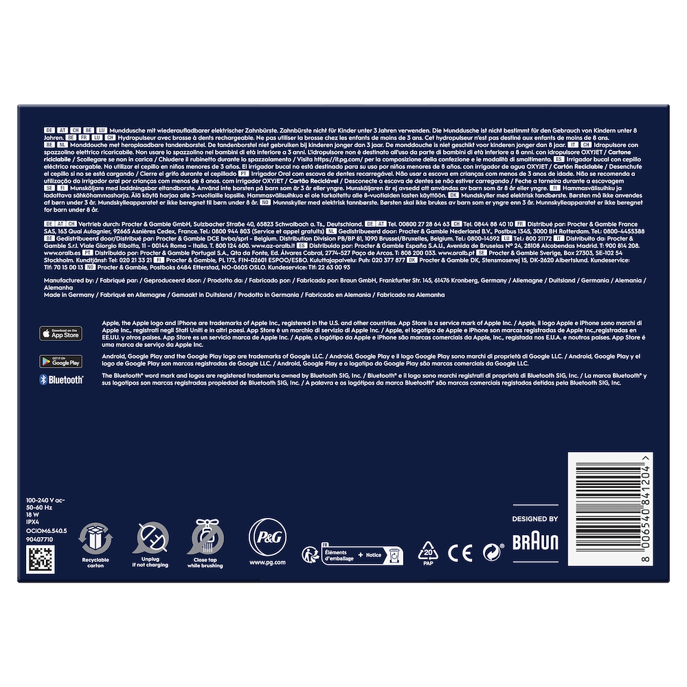 ORAL-B ORALCENTERIO6 - Oral-B Power Oral Center + iO6 Zahnpflegeset