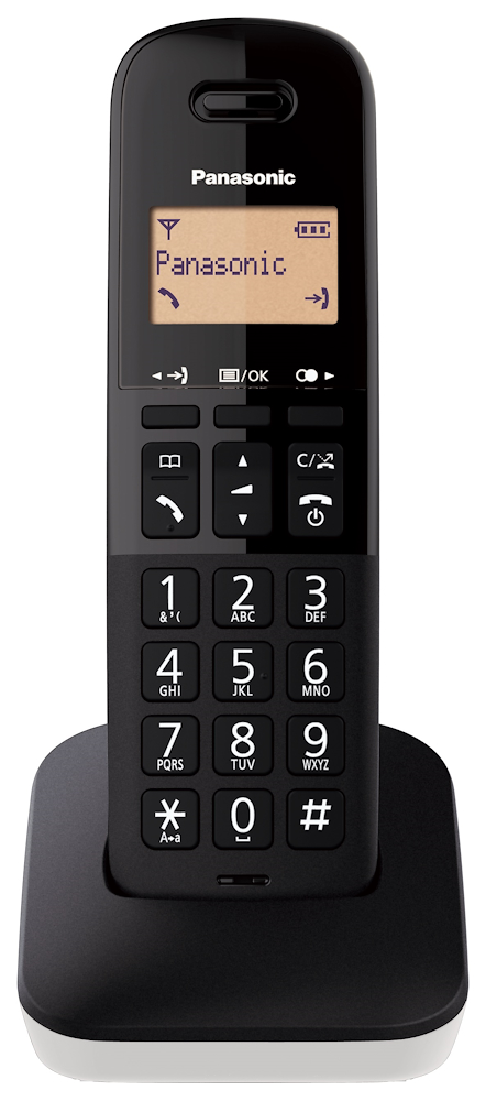 PANASONIC KXTGB610JTW - KXTGB610JTW 0545939 CORDLESS 1.4" MEM.50NUM. CALL BLOCK WHITE