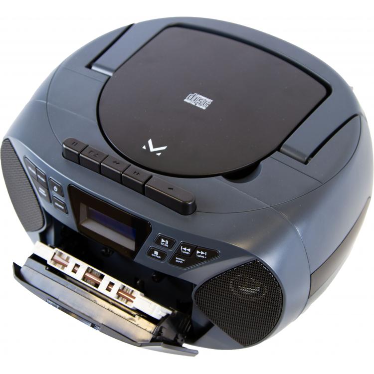 MAJESTIC AH2430DABBK - Lettore CD Portatile con DAB/DAB+