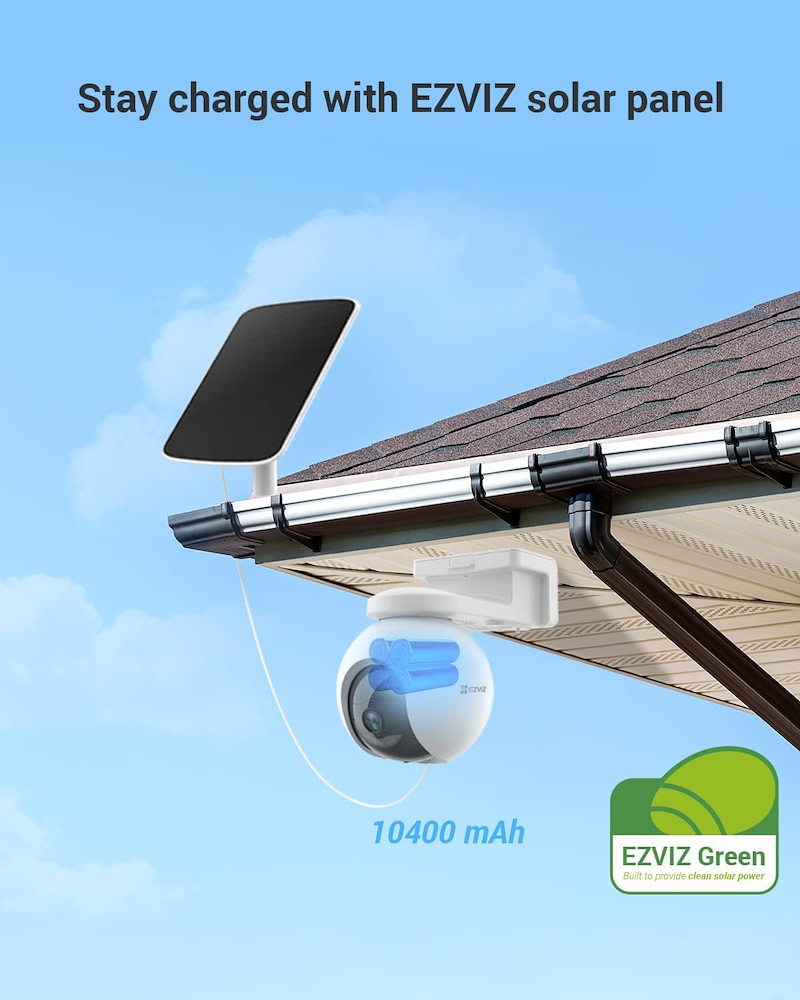 EZVIZ INE465 - Motorisierte 4G Kamera mit Akku