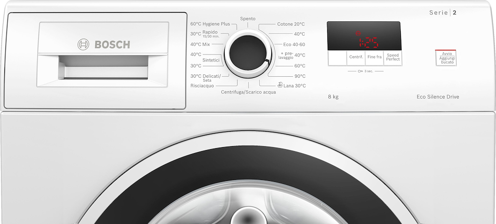 BOSCH WGE03200IT - Serie 2 Waschmaschine 8 kg A