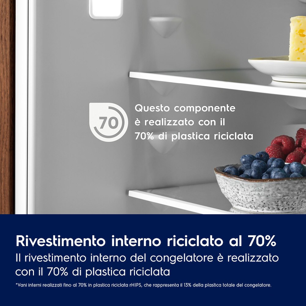 Electrolux LNA6LE18S - Frigo-congelatore da incasso 178cm
