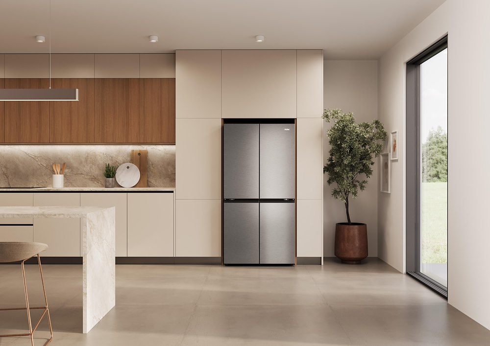HAIER HCR59F18DNMM - Frigorifero Multiporta NoFrost 706L Inox