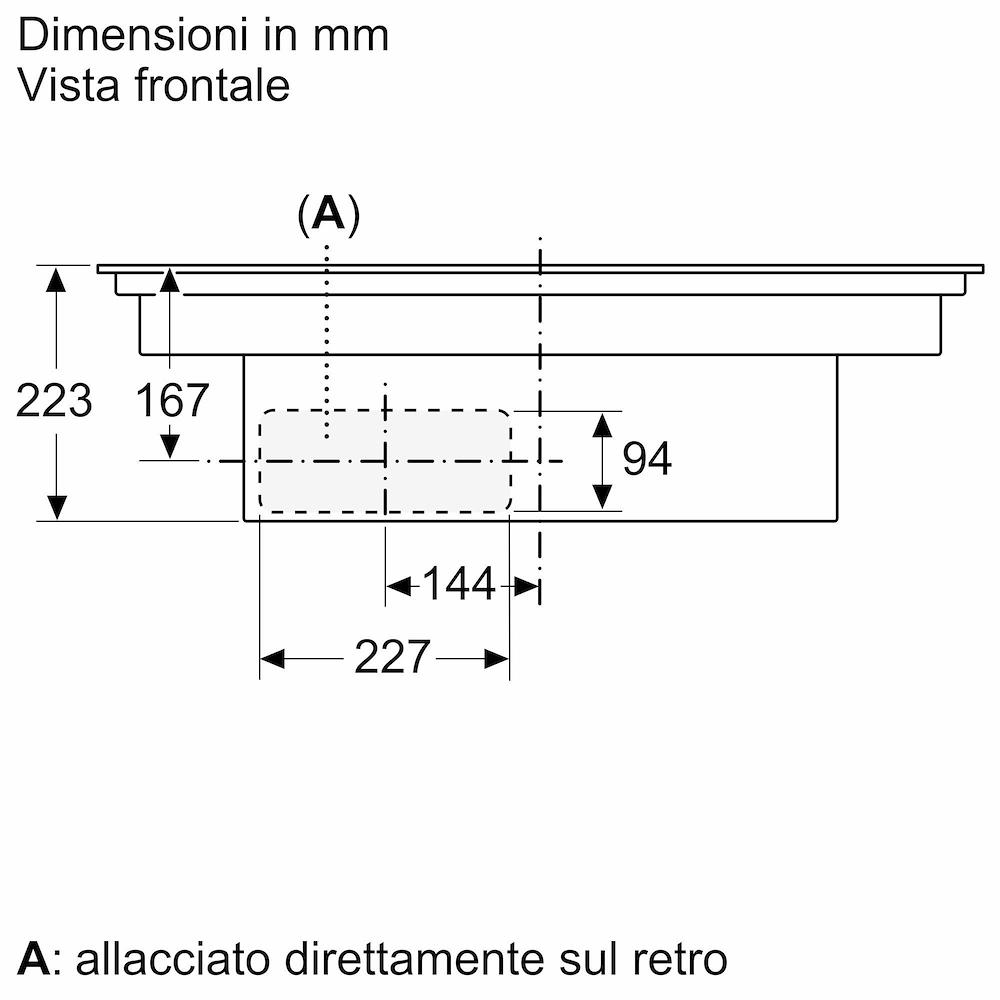 BOSCH PVS831B16E - Piano a induzione Bosch 80 cm