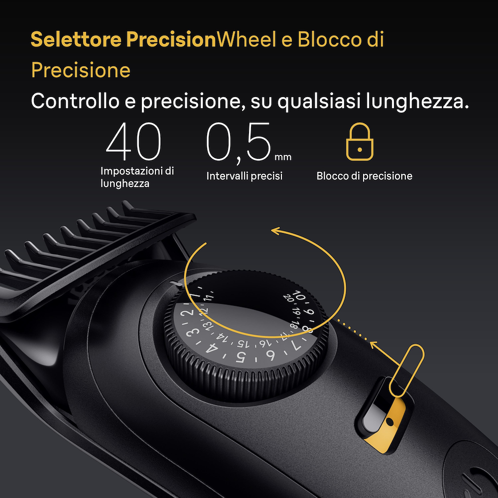 BRAUN BT5520 - Regolabarba Braun Series 5 40 Lunghezze