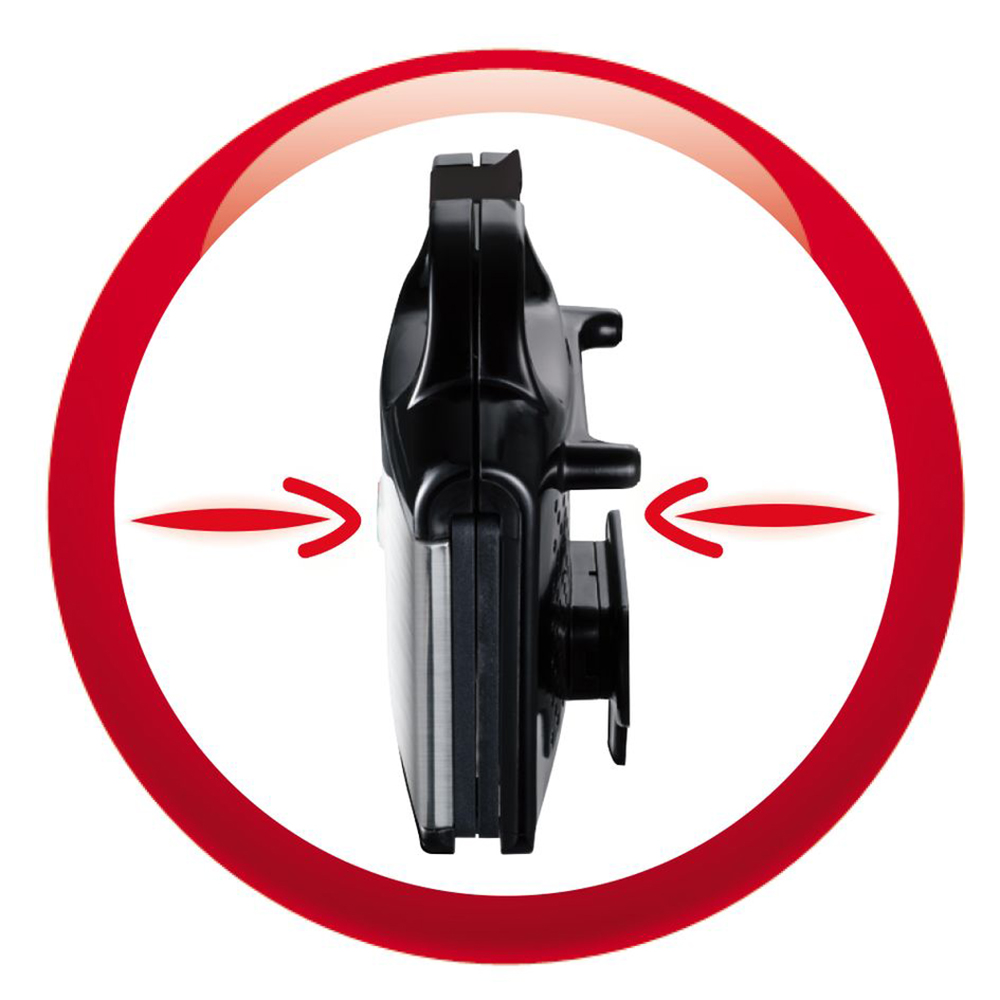 MOULINEX SM156D - Tostiera Ultra Compact Metal Moulinex SM156D