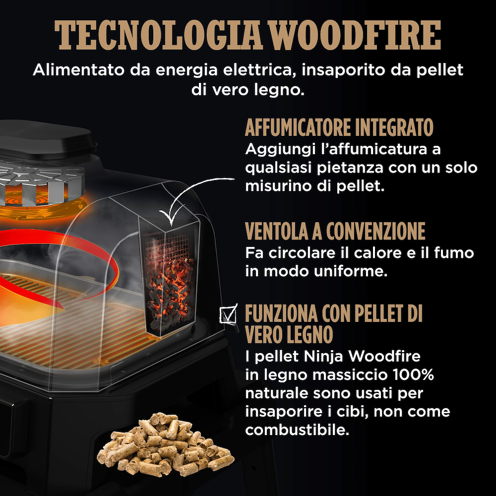 NINJA OG901EU - Elektrischer Grill mit Smoke Pro XL