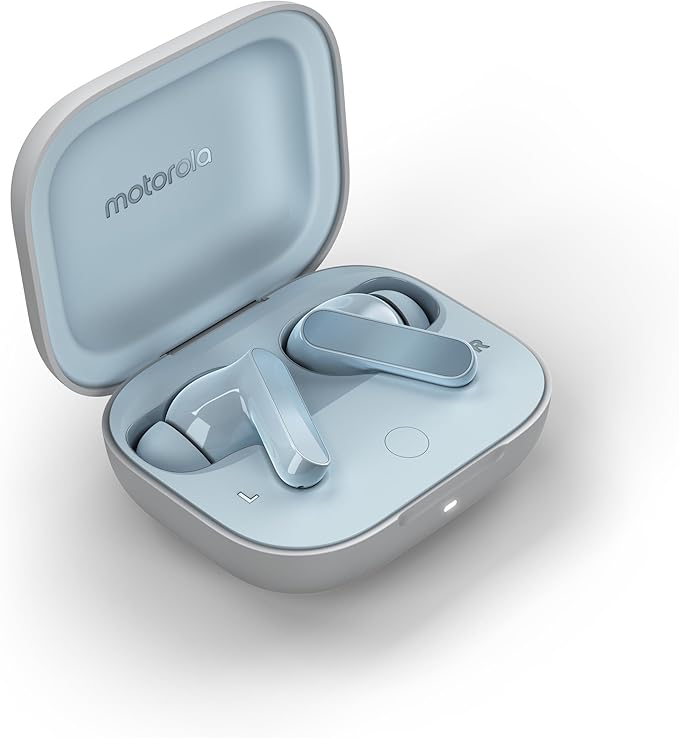 Motorola MOTOBUDSGLACIERBLUE - True Wireless In-Ear Kopfhörer Blau Motorola MOTOBUDSGLACIERBLUE - True Wireless In-Ear Kopfhörer Blau