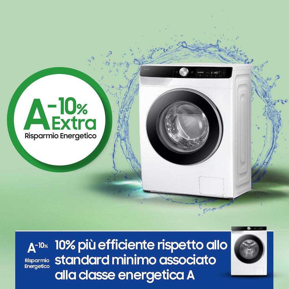 SAMSUNG WW11DG6B25LKU3 - Lavatrice 11KG Classe A WiFi