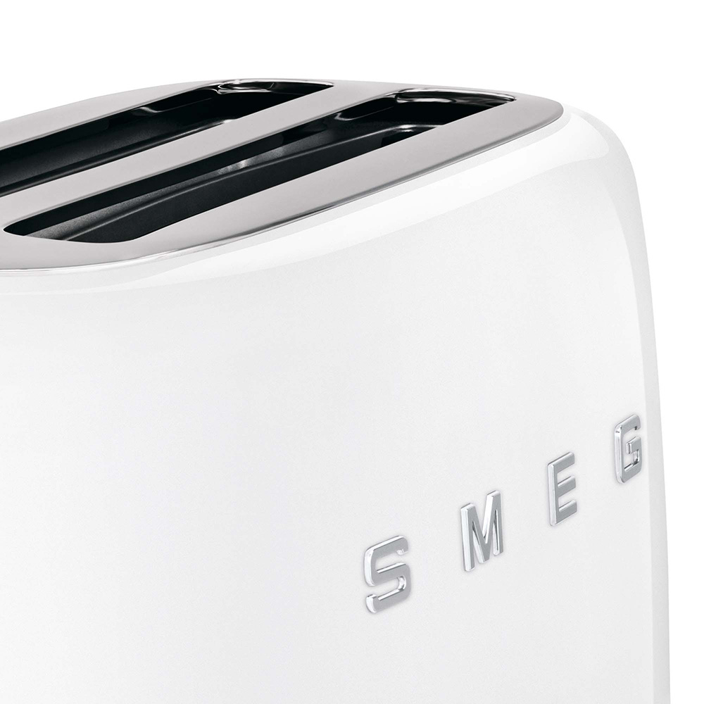 SMEG TSF02WHEU - Tostapane stile anni '50 bianco