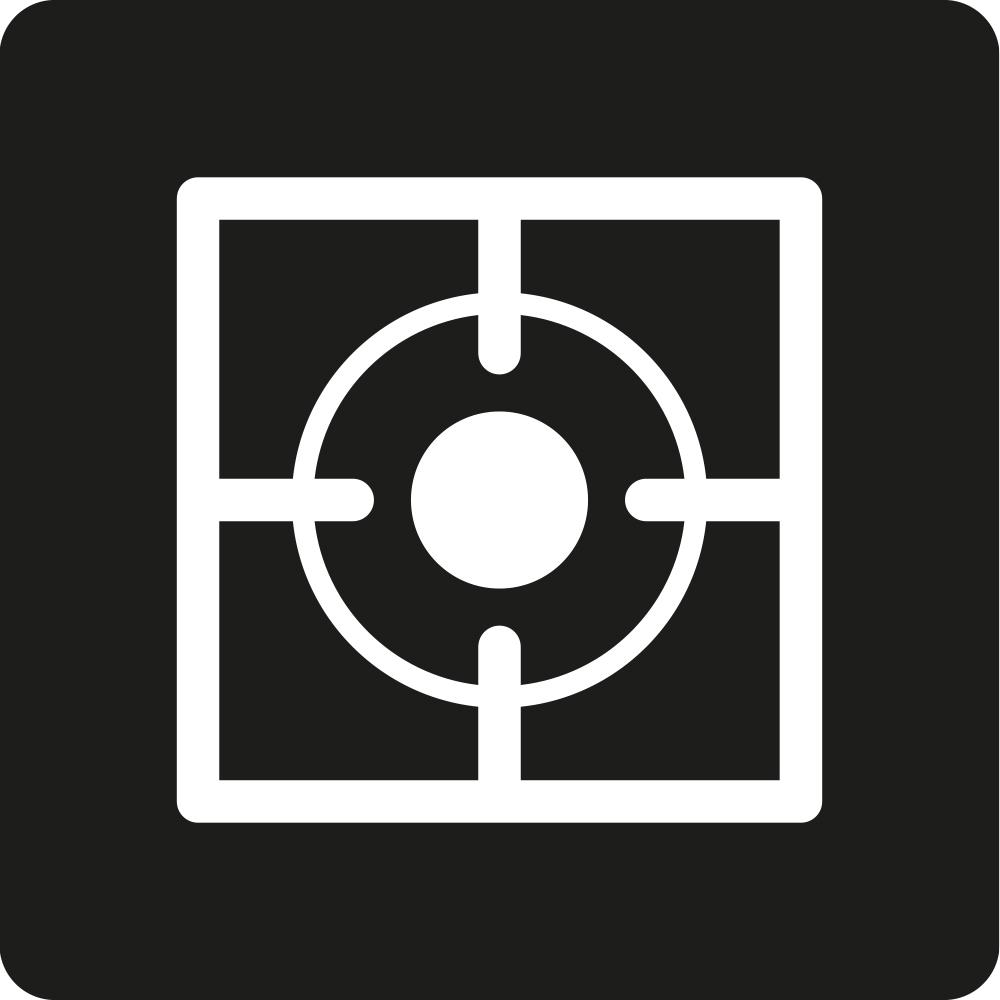 GLEM GAS GT64HIX - Gasherd 60cm 4 Brenner