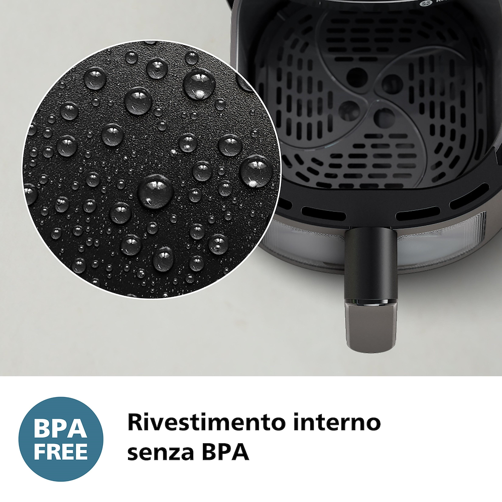 PHILIPS NA120 - Friggitrice ad aria Philips Airfryer NA120 4,2L