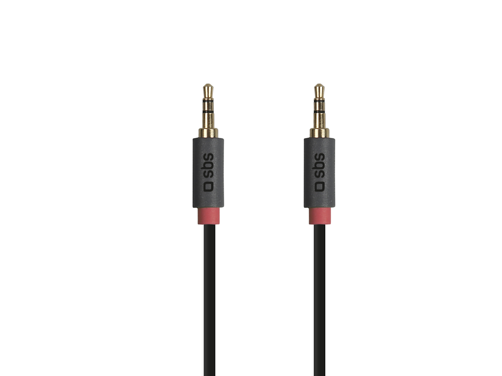 SBS TECABLE35KR - Stereo Klinkenkabel 3,5 mm 1,5 m