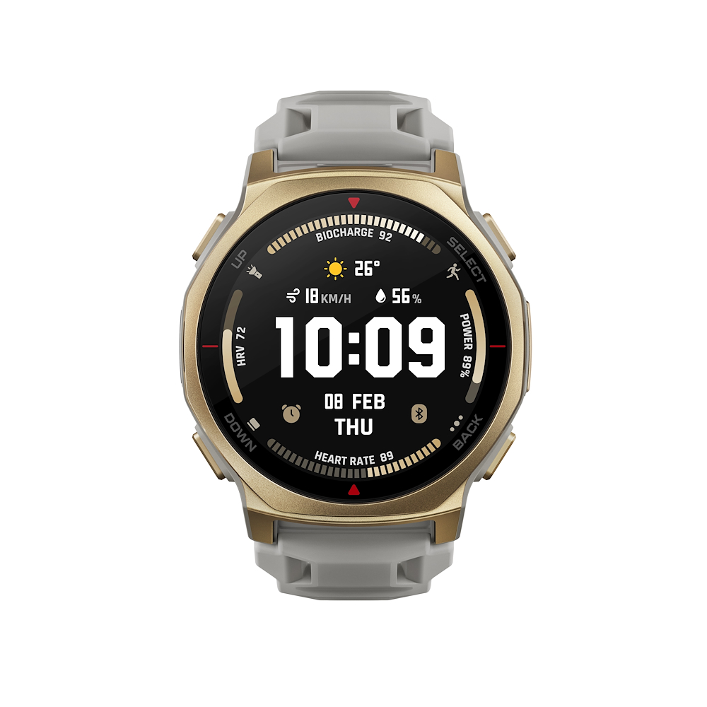 AMAZFIT TREX3PRO44MMGRAYGOLD - Orologio Smart 1.32'' GPS