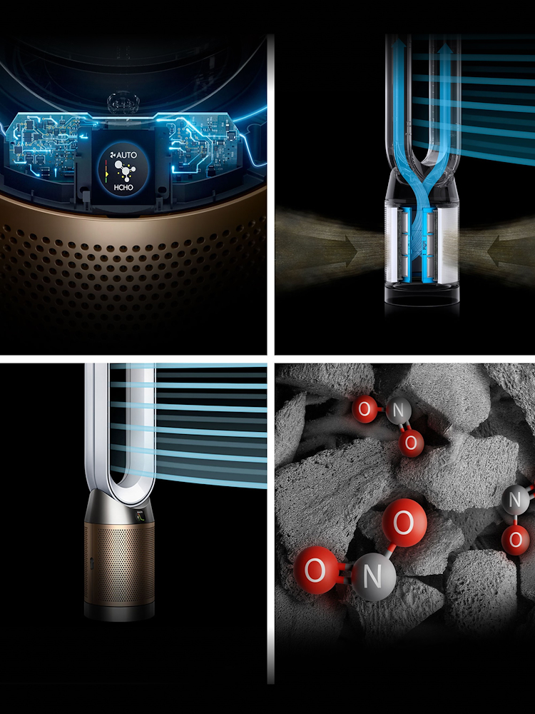 DYSON PURIFIERCOOLPC2DENOX - Purificatore Aria WiFi