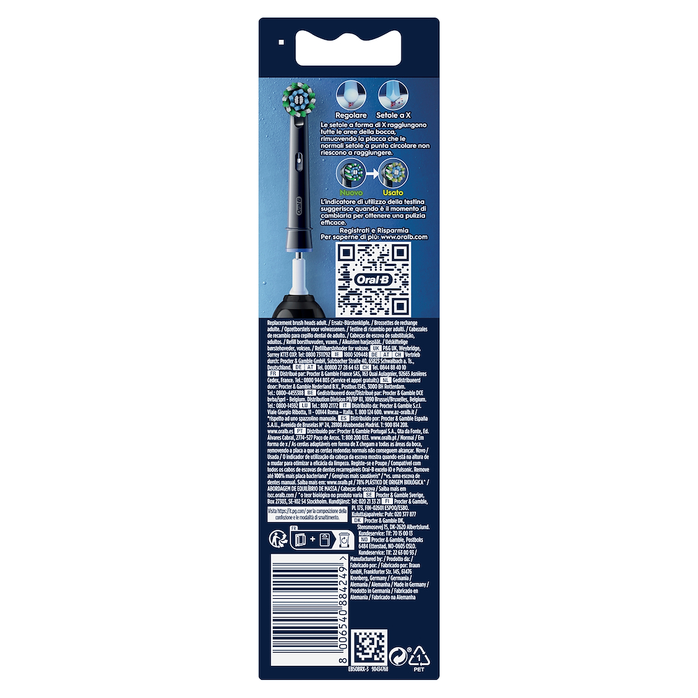 ORAL-B 80730878 - Pro Cross Action 3 Ersatztips