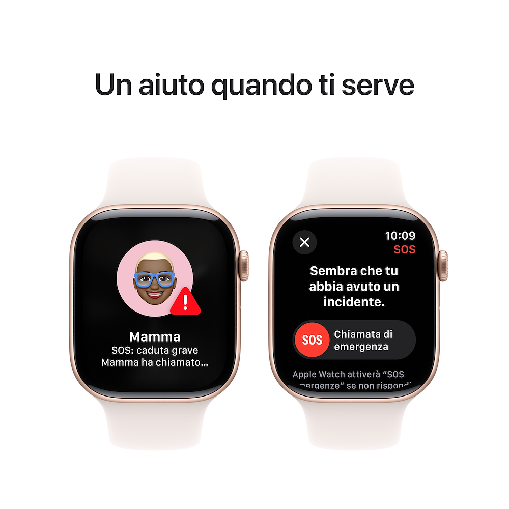 APPLE MWWU3QLA - Apple Watch 10 GPS 46mm Roségold