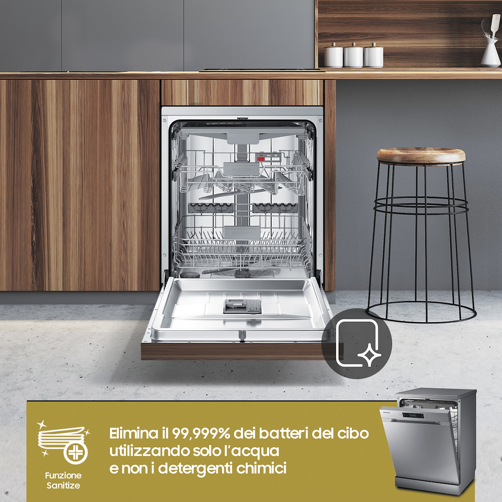 SAMSUNG DW60CG550FSRET - DW60CG550FSRET 0676691 LAVAST.14COP CE.D 7PROG. 3CEST. INOX