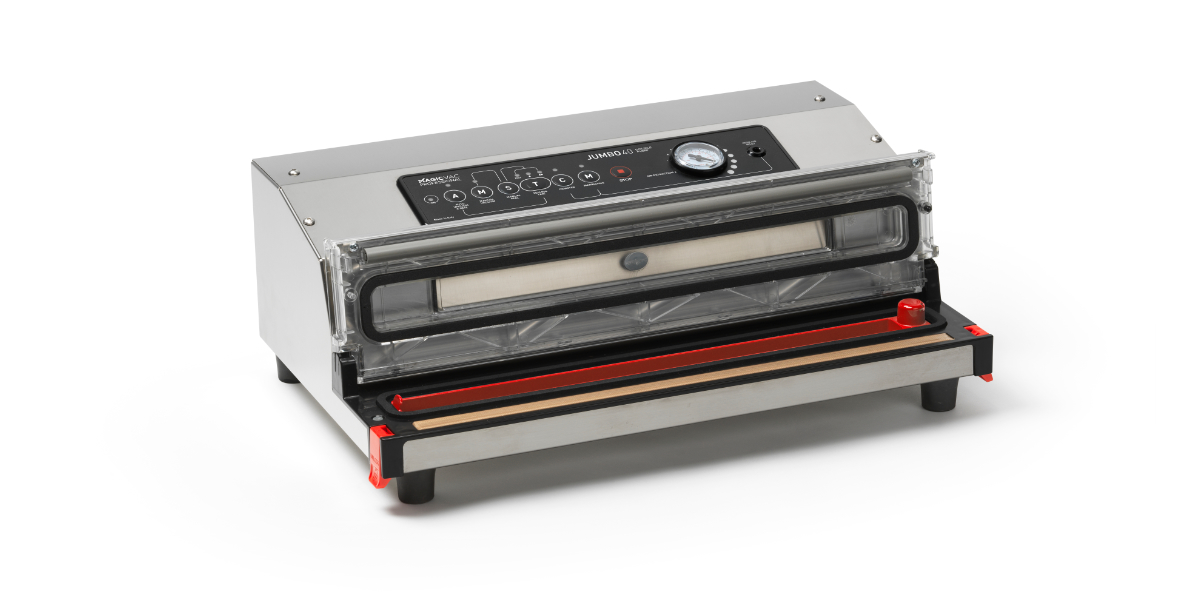 MAGIC VAC V706PK1 - Macchina sottovuoto Jumbo 40 INOX MAGIC VAC V706PK1 - Macchina sottovuoto Jumbo 40 INOX