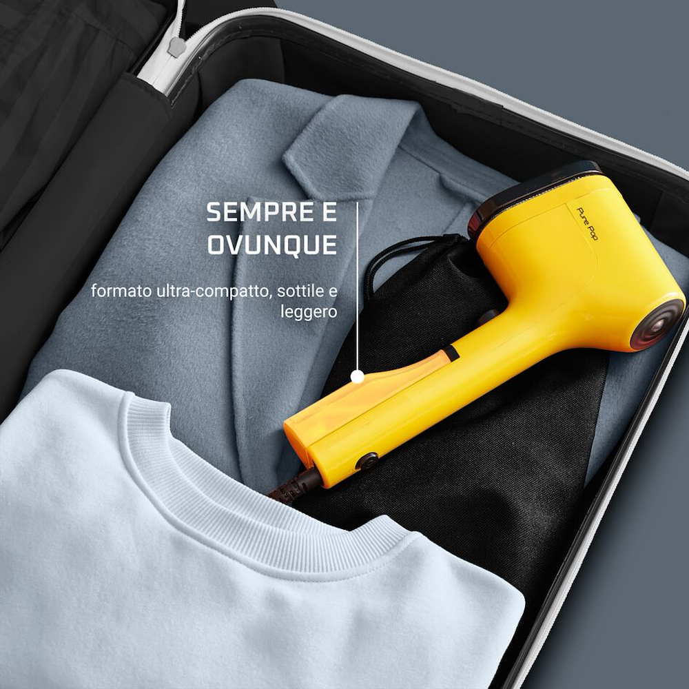 ROWENTA DR2026D1 - Rowenta Pure Pop Dampfbürste DR2026D1 Gelb