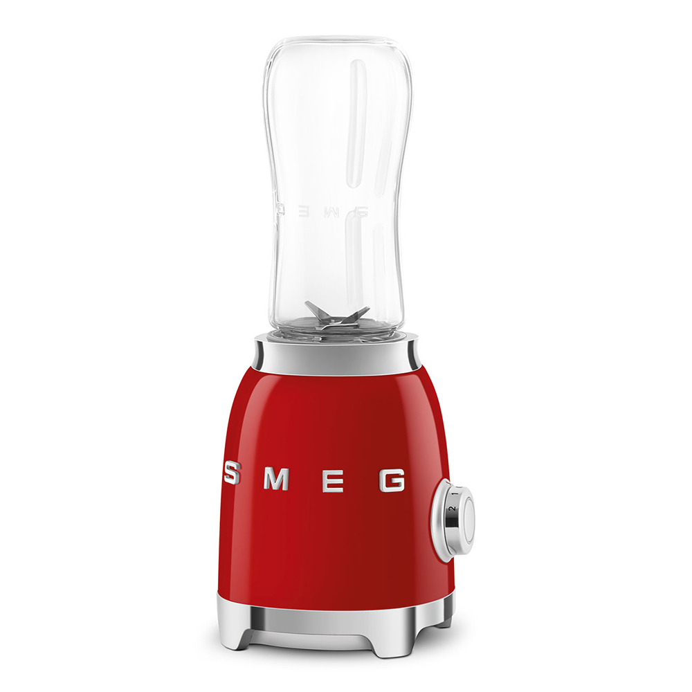 SMEG PBF01RDEU - Frullatore Compact 50 Rosso Lucido