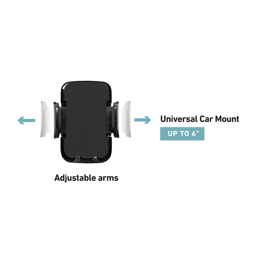 SBS TE0UCH1AW - Supporto auto universale per smartphone